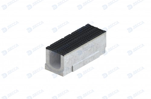 Комплект: ЛВ MAXI Light -30.43.39- бетонный с решеткой водоприемной ВЧ-50 кл.E (щелевой)