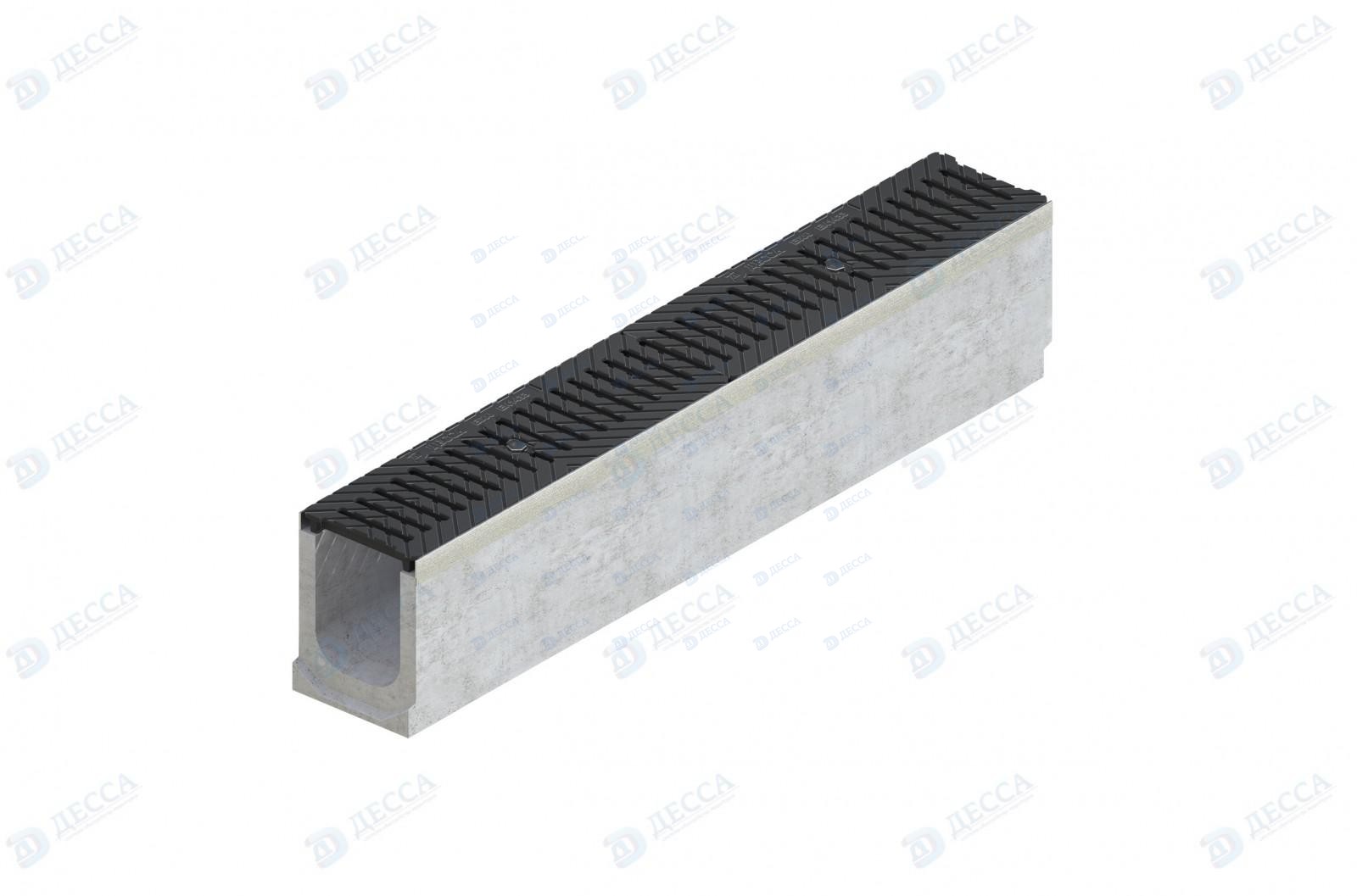 Комплект: ЛВ MAXI Light -10.16.21- бетонный с решеткой водоприемной ВЧ-50 кл.Е (щелевой)