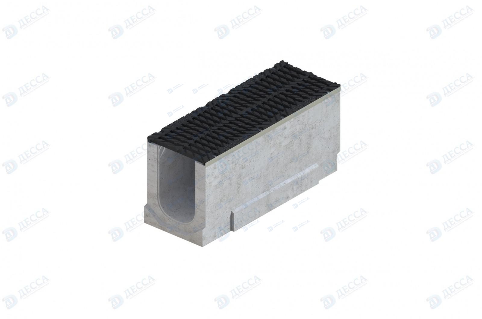 Комплект: ЛВ MAXI -30.43.53- бетонный с решеткой водоприемной ВЧ-50 кл.E (щелевой)