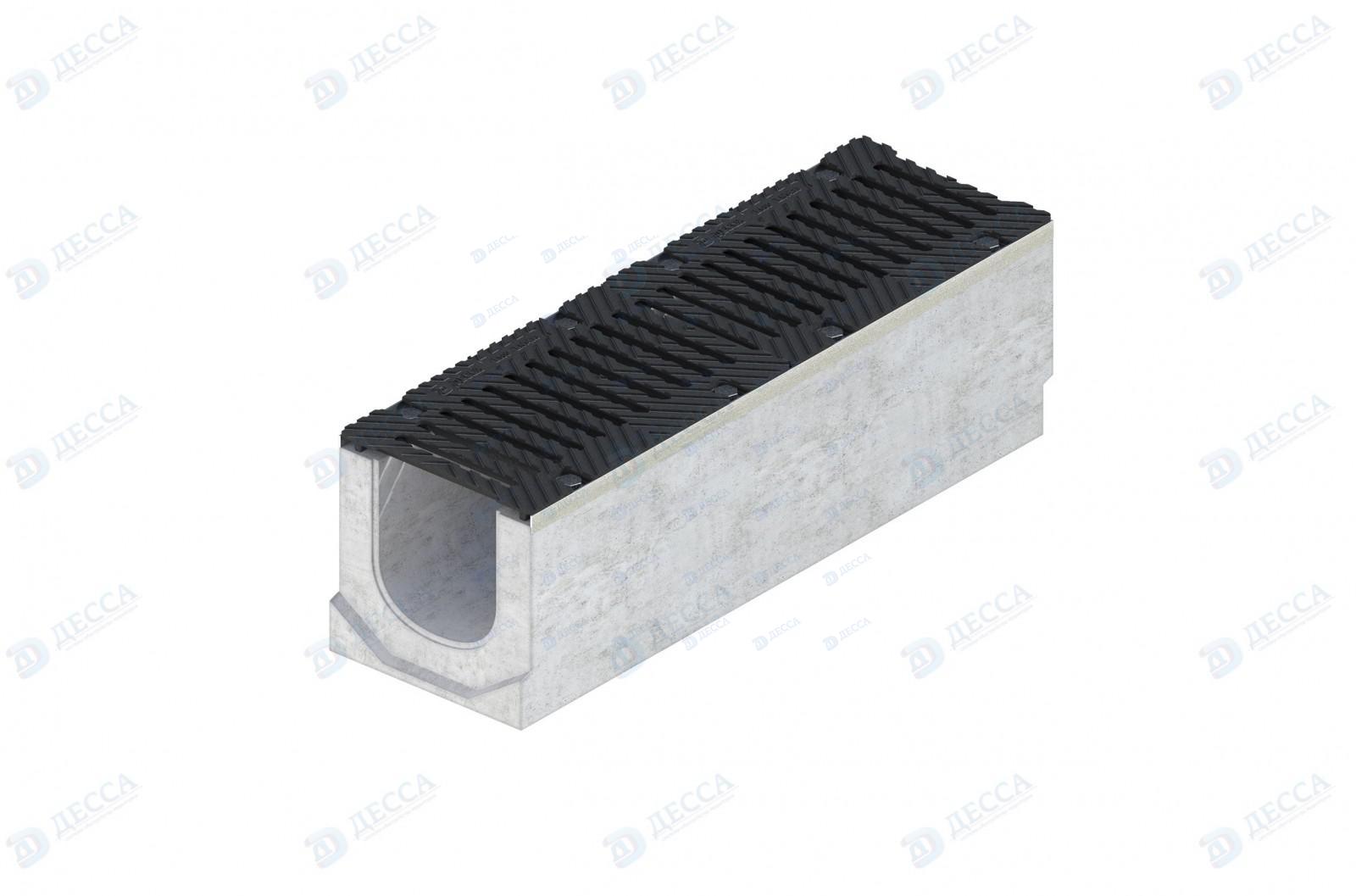 Комплект: ЛВ MAXI Light -20.30.31- бетонный с решеткой водоприемной ВЧ-50 кл.E (щелевой)