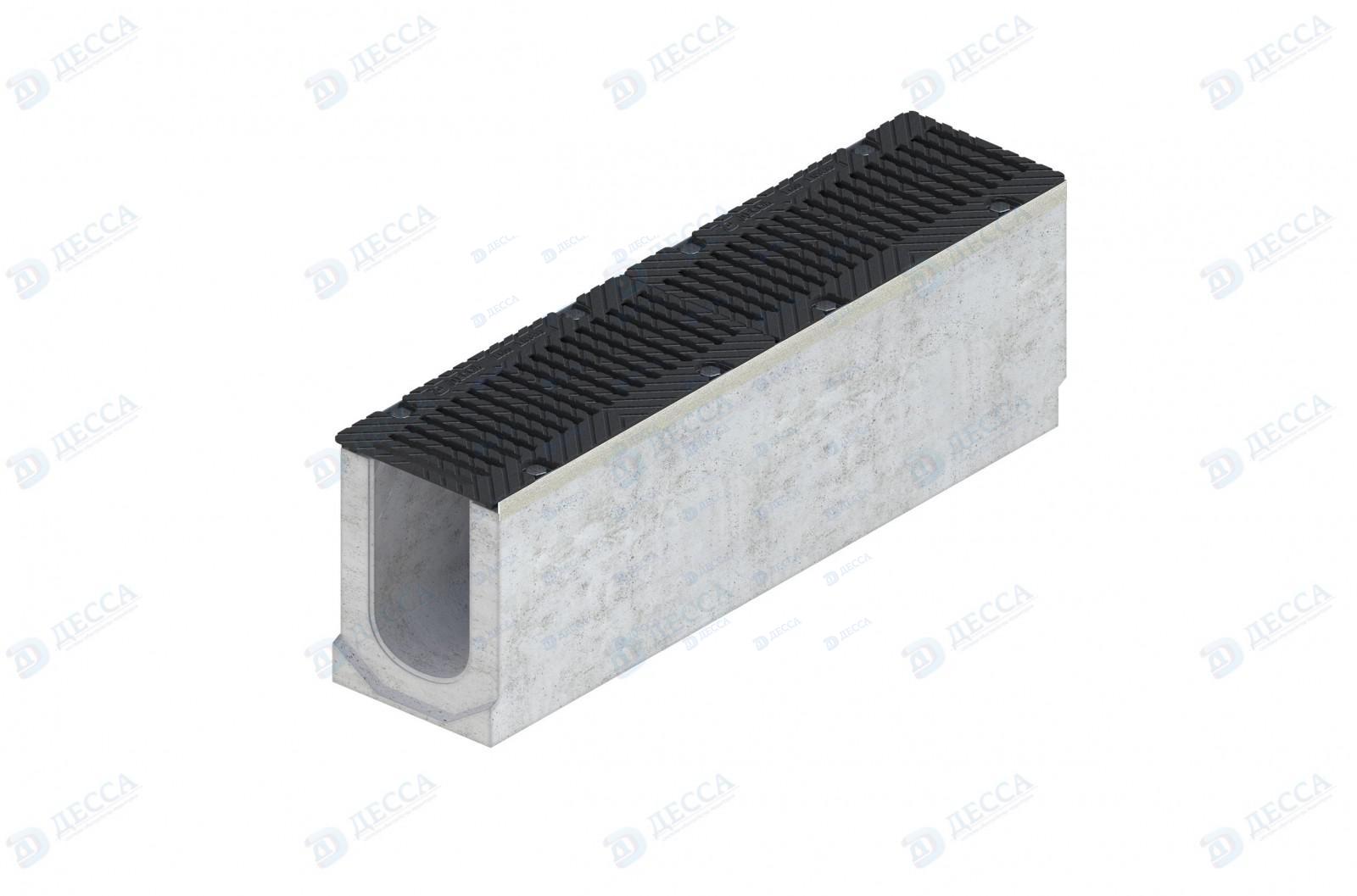 Комплект: ЛВ MAXI Light -15.21.33- бетонный с решеткой водоприемной ВЧ-50 кл.Е (щелевой)